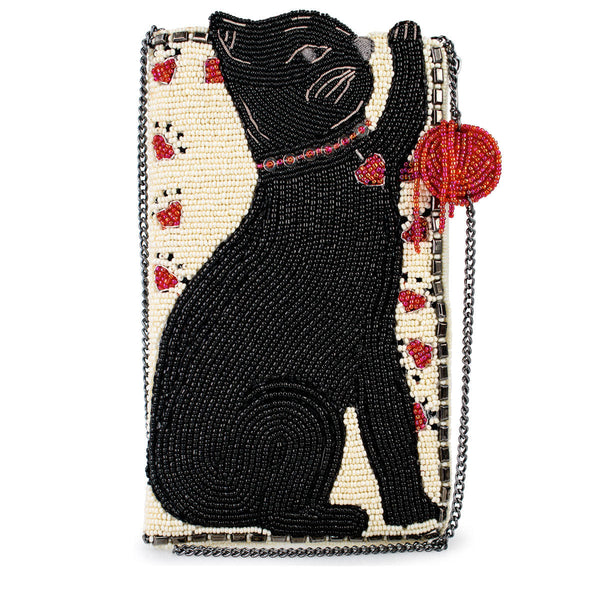 Mary Frances Handbags Mary Frances Purr-suit Crossbody Phone Bag