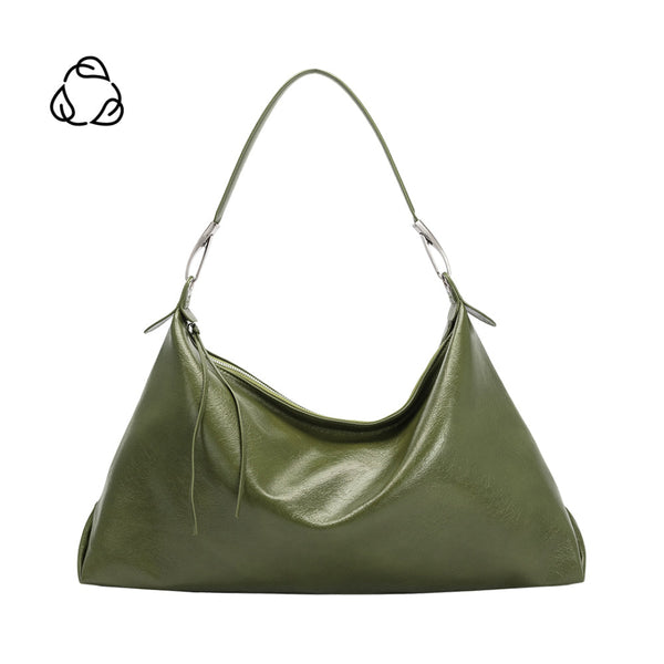 Melie Bianco Handbags Charlie Olive Recycled Vegan