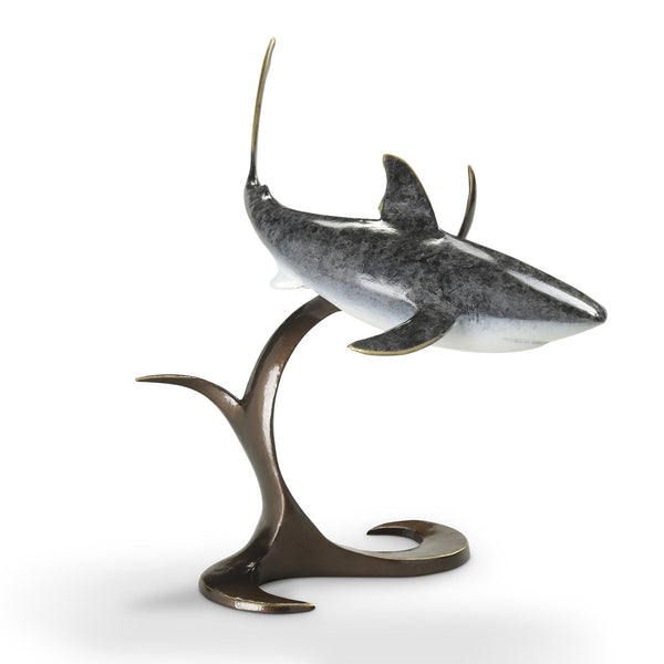 SPI Home Home Decor Cast Aluminum Shark