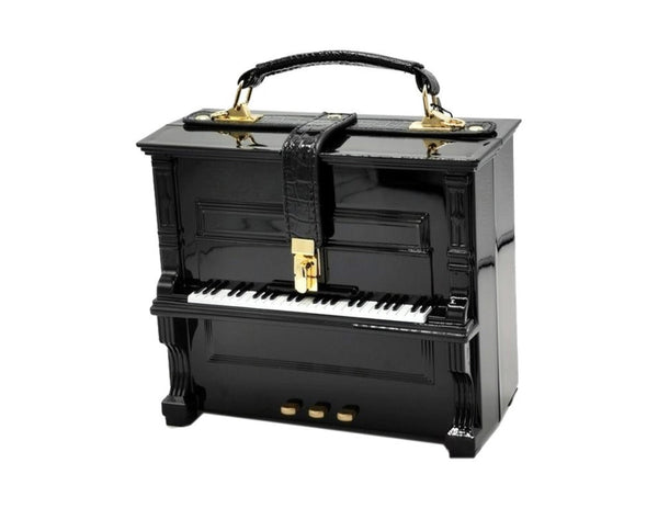 Timmy Woods Handbags Timmy Woods Elton Piano Top Handle Bag Black