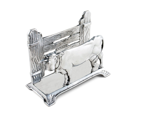 Arthur Court Serveware Arthur Court Cow Napkin Holder