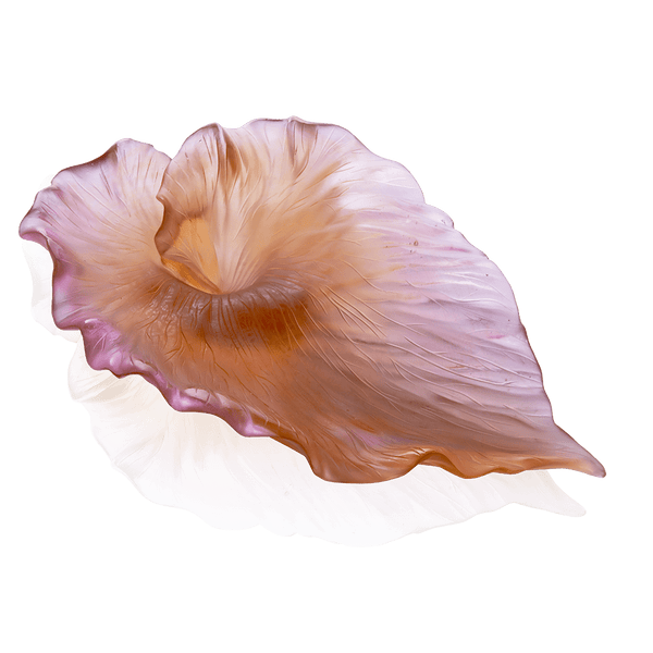 Daum Crystal Arum Rose Bowl