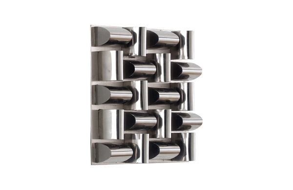 Phillips Collection Home Phillips Collection Arete Wall Tile, Stainless Steel