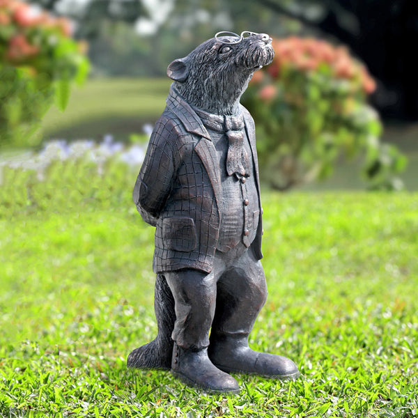 SPI Home Home Gentleman Mole Garden Sculpture