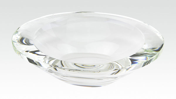 Tizo Designs Crystal Tear Drop Glass Bowl