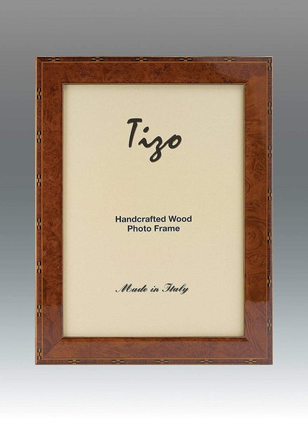 Tizo Designs Picture Frames Tizo Italian Wood Frame Brown 8x10