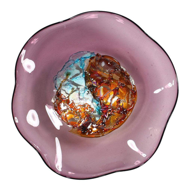 Viz Art Glass Home Jewel Wall Art Large by Viz Glass 7601BIR