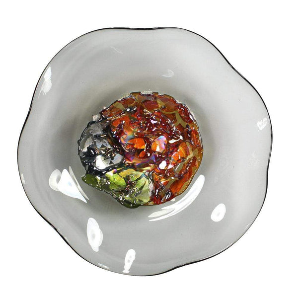 Viz Art Glass Home Jewel Wall Art Large by Viz Glass 7604BIR