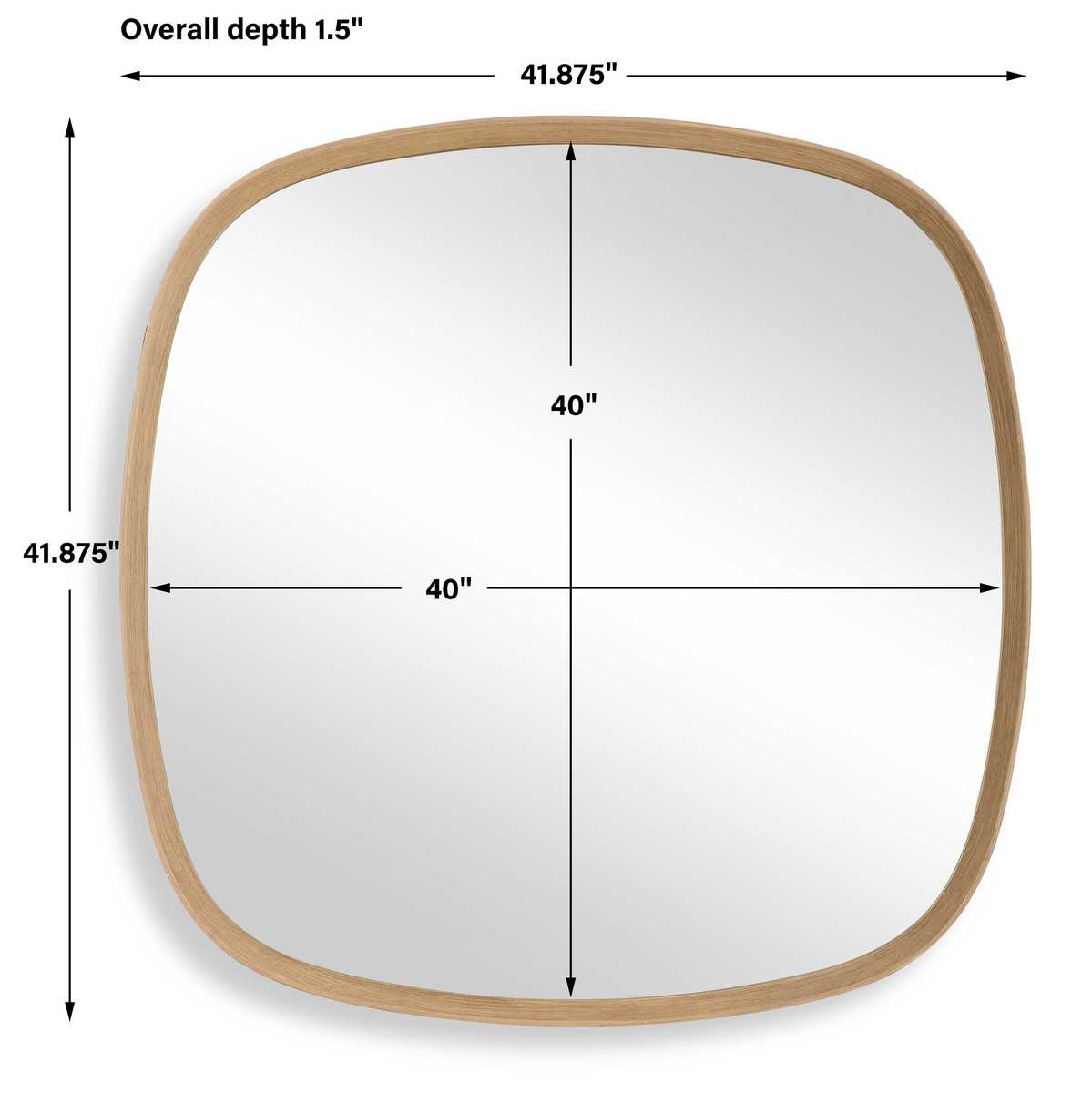 Uttermost Novell Mirror - CLOSEOUT