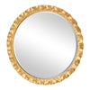 Uttermost Haya Round Mirror, Gold - CLOSEOUT