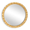 Uttermost Haya Round Mirror, Gold - CLOSEOUT