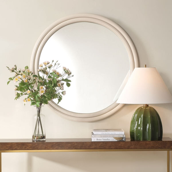 Uttermost Florian Round Mirror - CLOSEOUT
