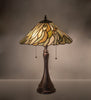 23" High Willow Jadestone Table Lamp