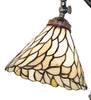 20" High Willow Jadestone Bridge Arm Table Lamp