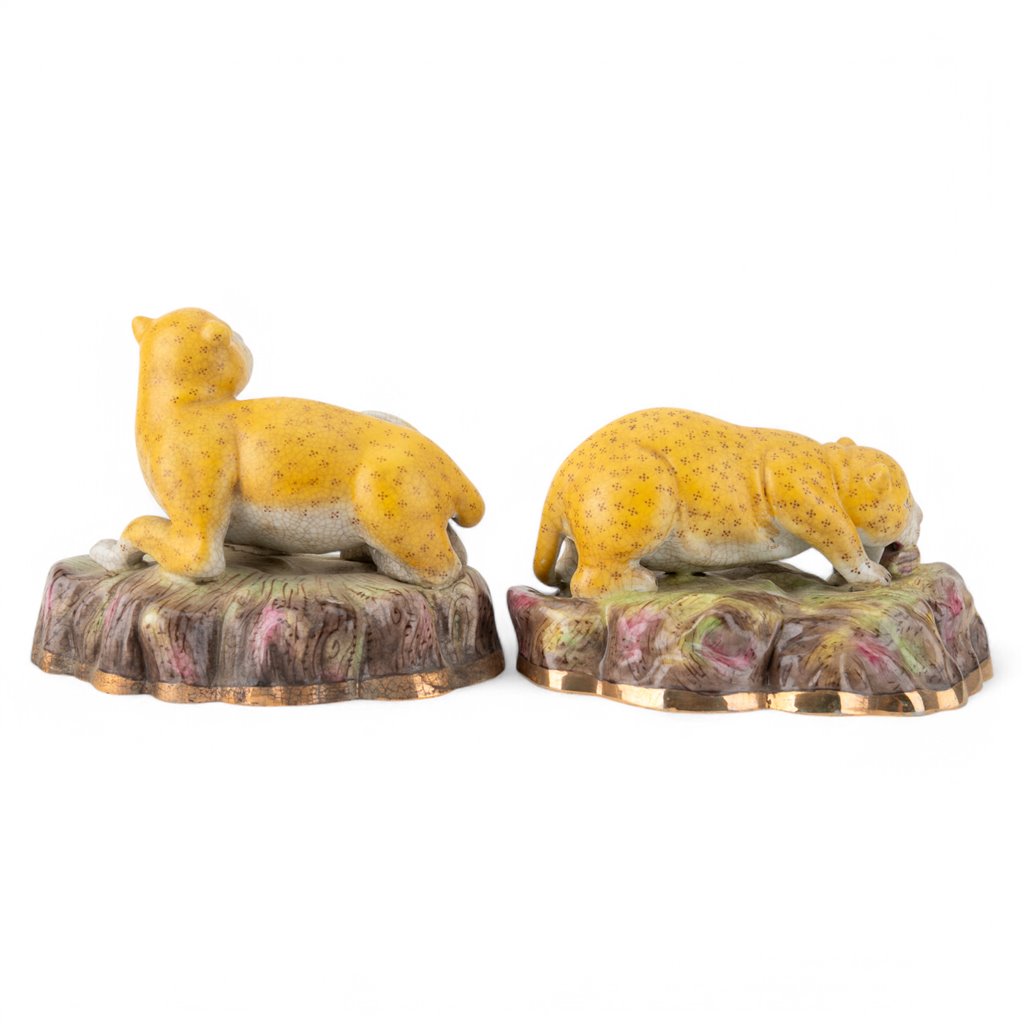 Danny's Fine Porcelain Pair of Leopards