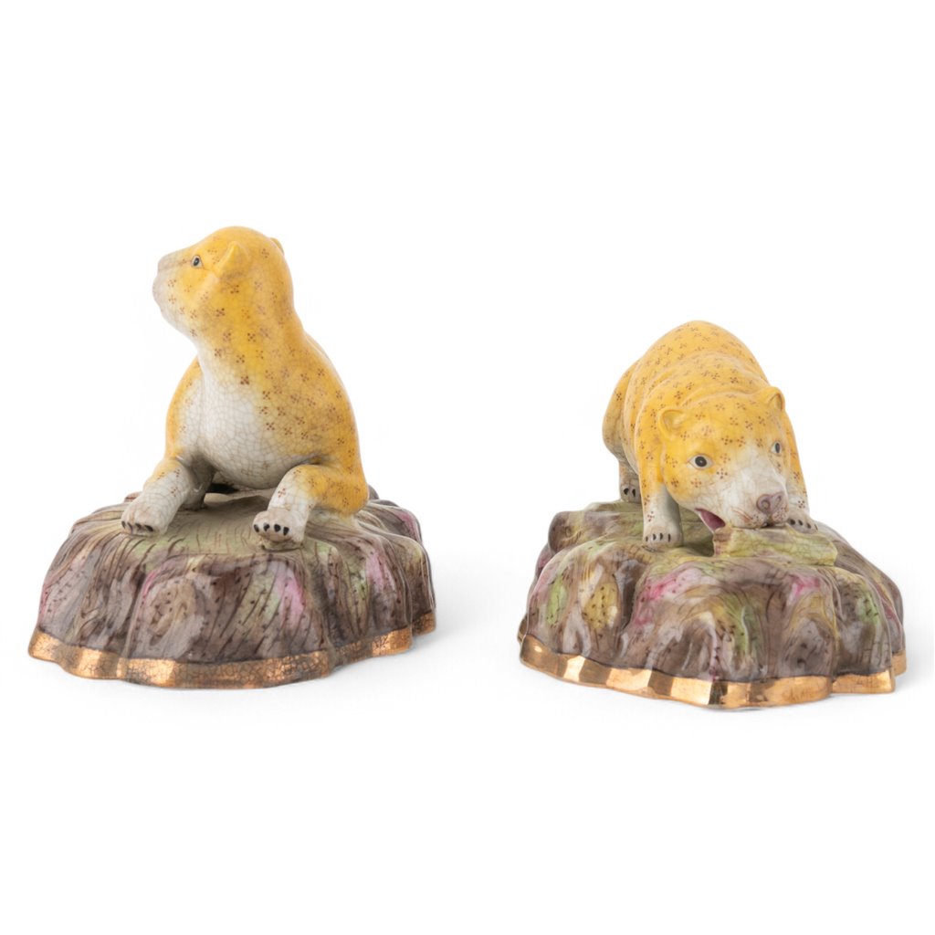 Danny's Fine Porcelain Pair of Leopards