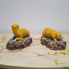 Danny's Fine Porcelain Pair of Leopards