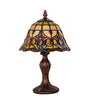 13.5" High Colonial Tulip Accent Lamp