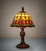 13.5" High Colonial Tulip Accent Lamp
