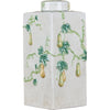 Danny's Fine Porcelain 14" Sq. Jar W/ Cover - Pear