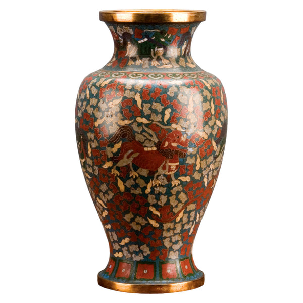 Danny's Fine Porcelain Classic Cloisonné Vase (012-4.75)