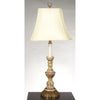 Danny's Fine Porcelain (Pbze316c-X1350) 16x16x29 Candlestick with Bronze Stand – Chekian Lotus (125-14-Be) - CLOSEOUT