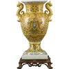 Danny's Fine Porcelain Trophy Vase with Bronze Stand – Emporio Rosette - CLOSEOUT