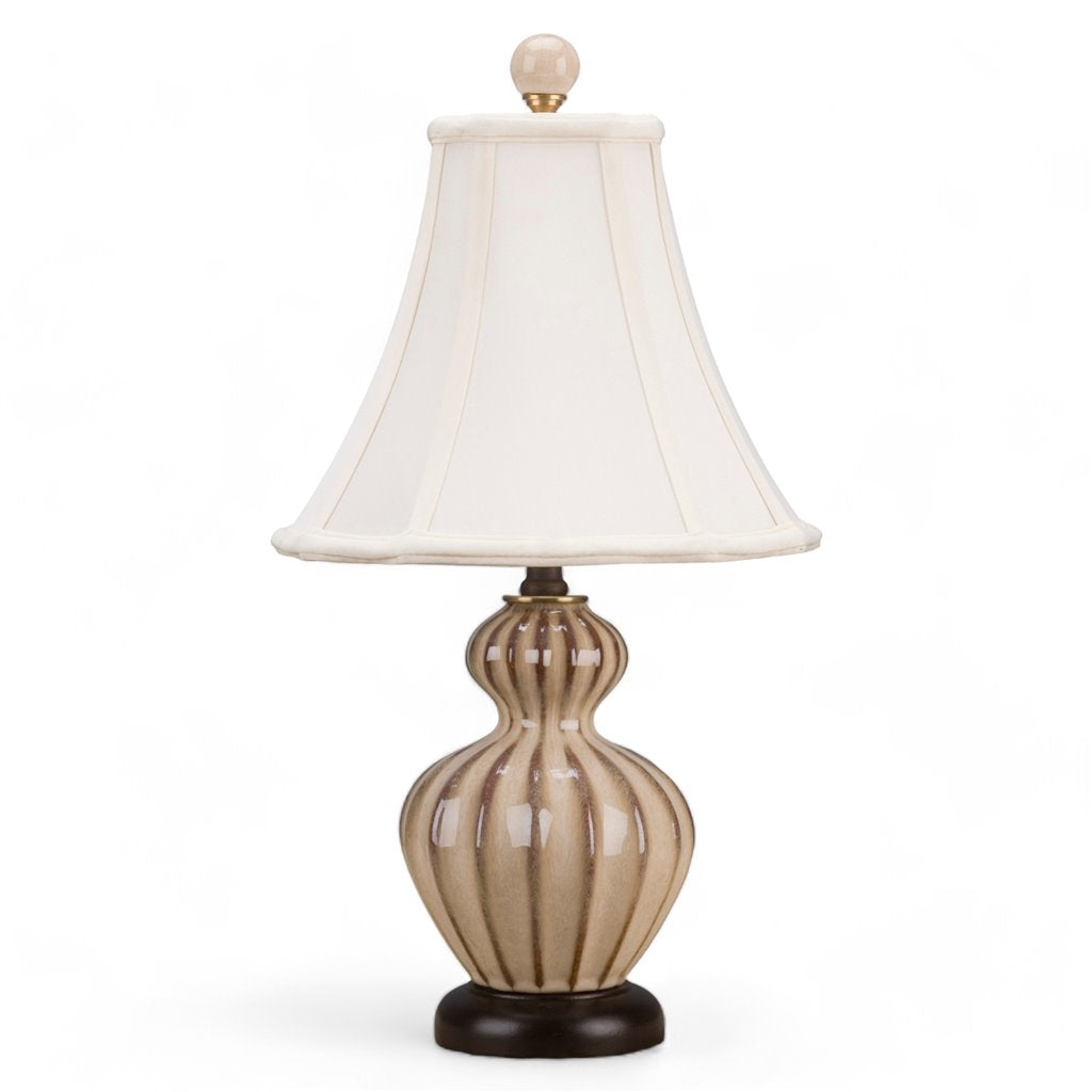 Danny's Fine Porcelain Petite Gourd Lamp- Sandy(320-10-Be)