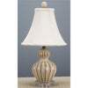 Danny's Fine Porcelain Petite Gourd Lamp- Sandy Acrylic Base