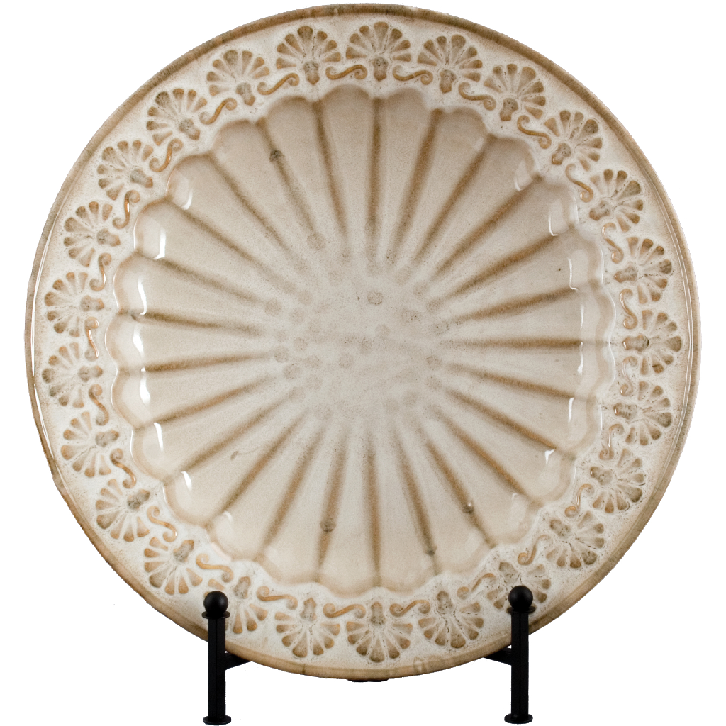 Danny's Fine Porcelain Shell Plate (plate Stand Sold Separately) 11906