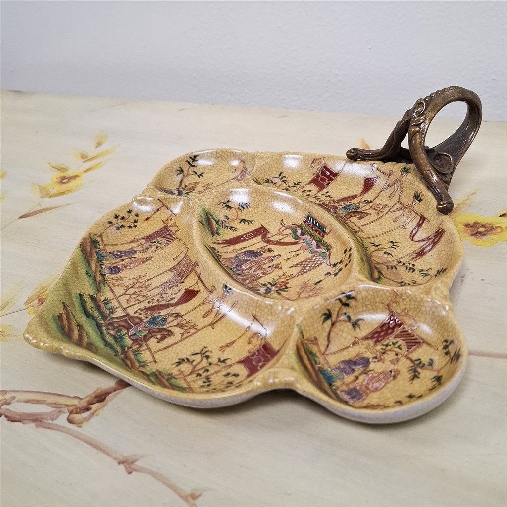 Danny's Fine Porcelain Five Sectioned Dish - King's Court