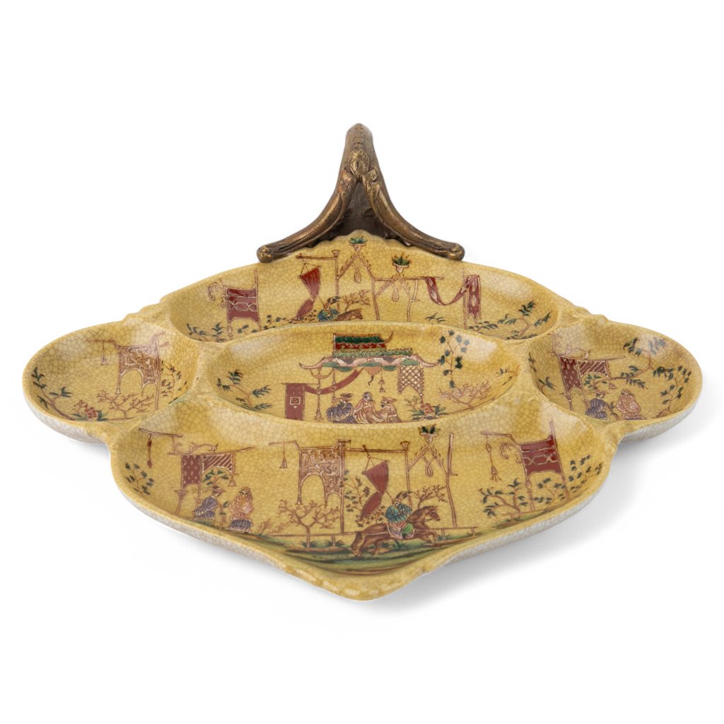 Danny's Fine Porcelain Five Sectioned Dish - King's Court