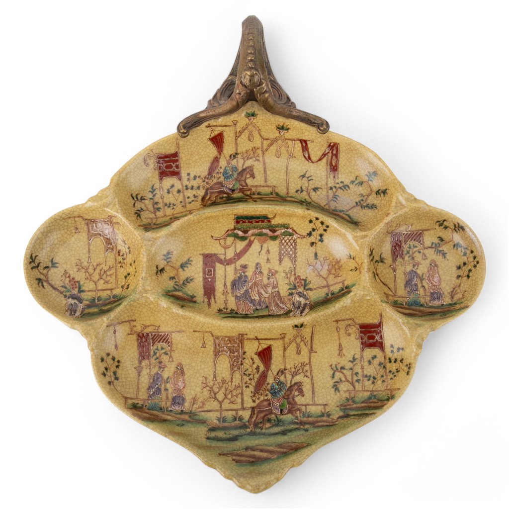 Danny's Fine Porcelain Five Sectioned Dish - King's Court