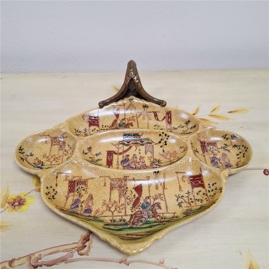 Danny's Fine Porcelain Five Sectioned Dish - King's Court