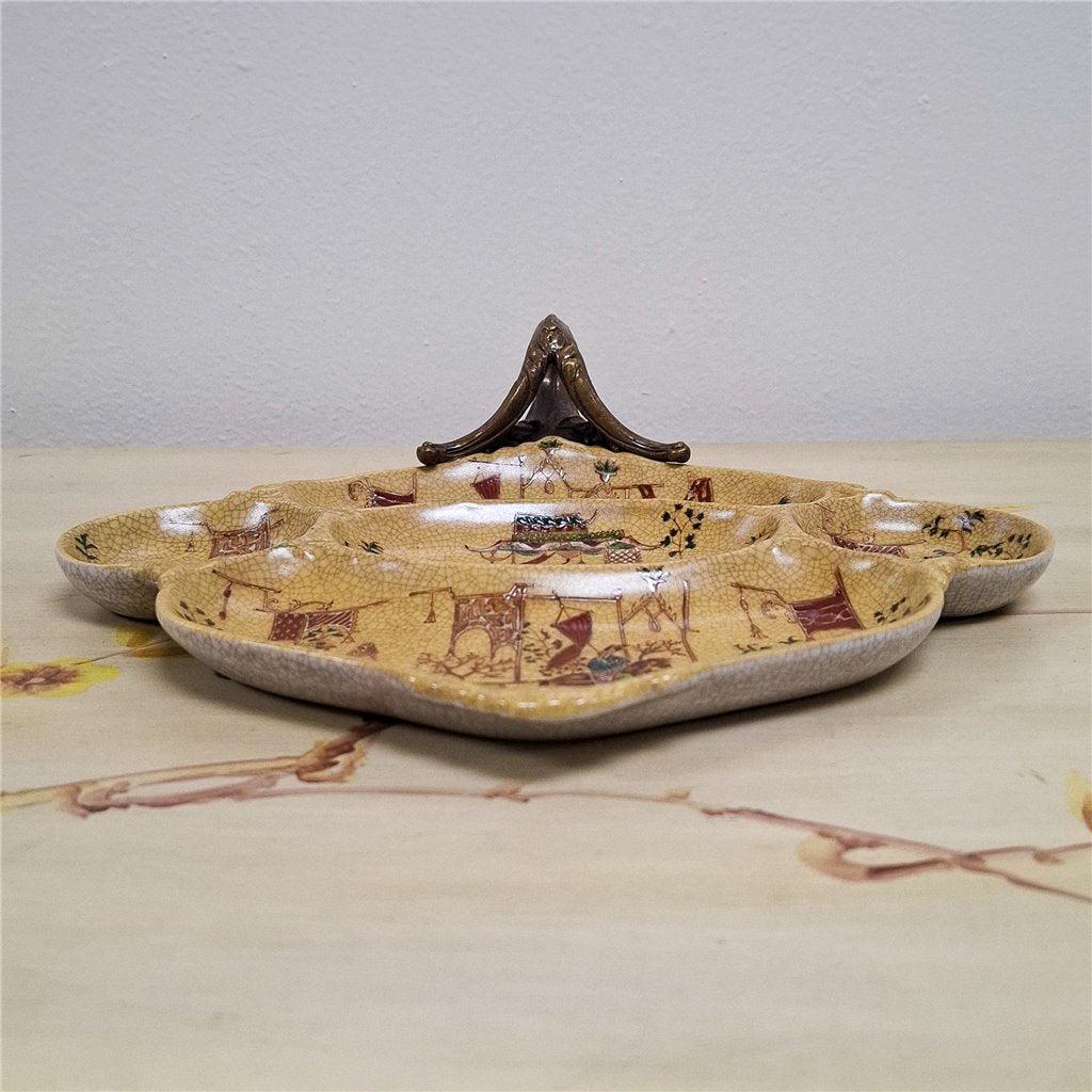 Danny's Fine Porcelain Five Sectioned Dish - King's Court