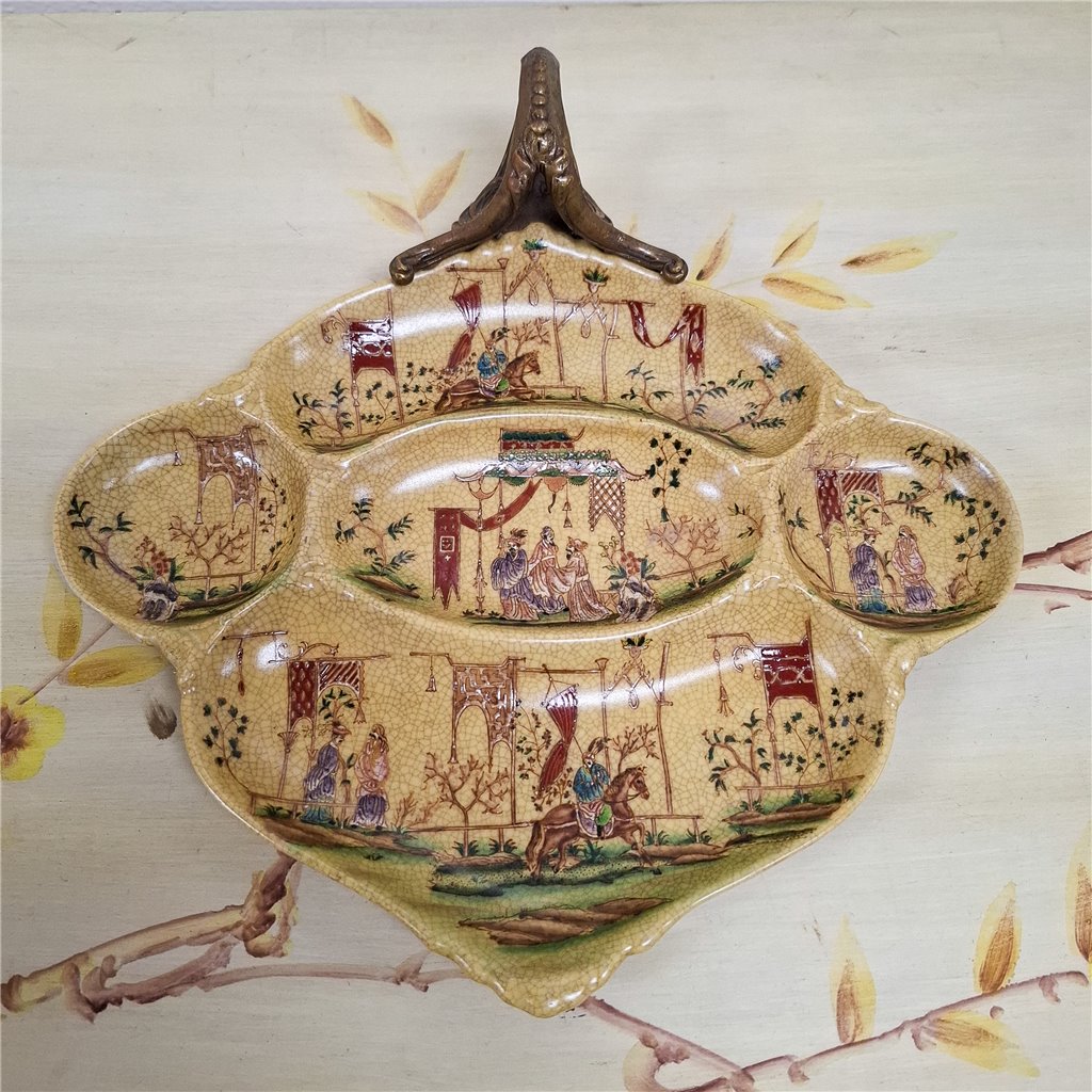 Danny's Fine Porcelain Five Sectioned Dish - King's Court