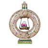 Danny's Fine Porcelain Round Bottle with Swinging Bird - Adeline