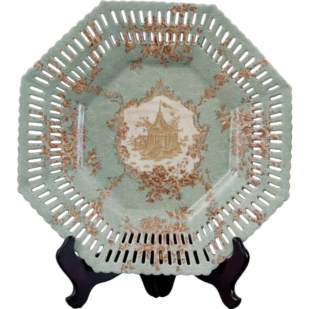 Danny's Fine Porcelain Octagonal Platter- Anbertonia