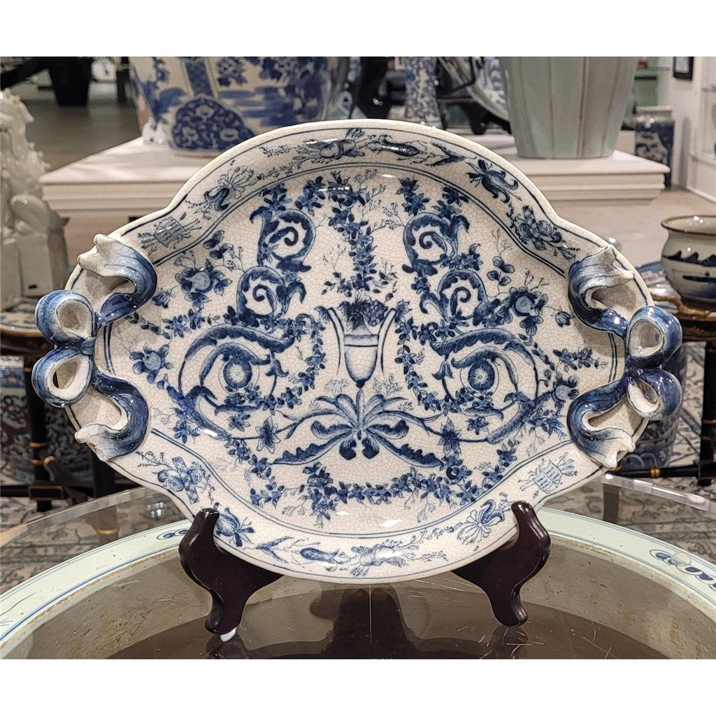Danny's Fine Porcelain Platter- Azure Casey