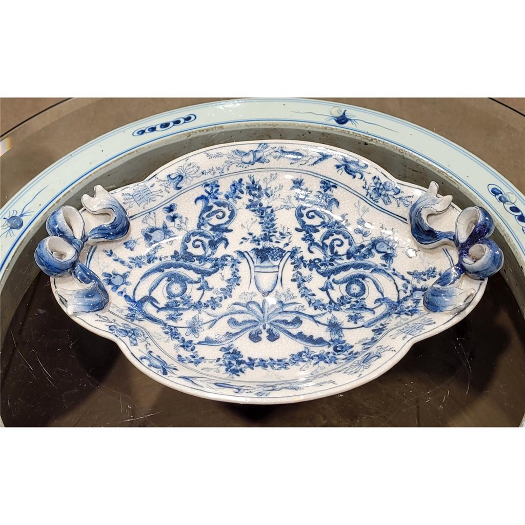 Danny's Fine Porcelain Platter- Azure Casey