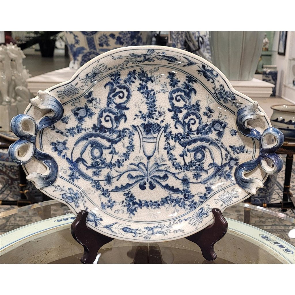 Danny's Fine Porcelain Platter- Azure Casey