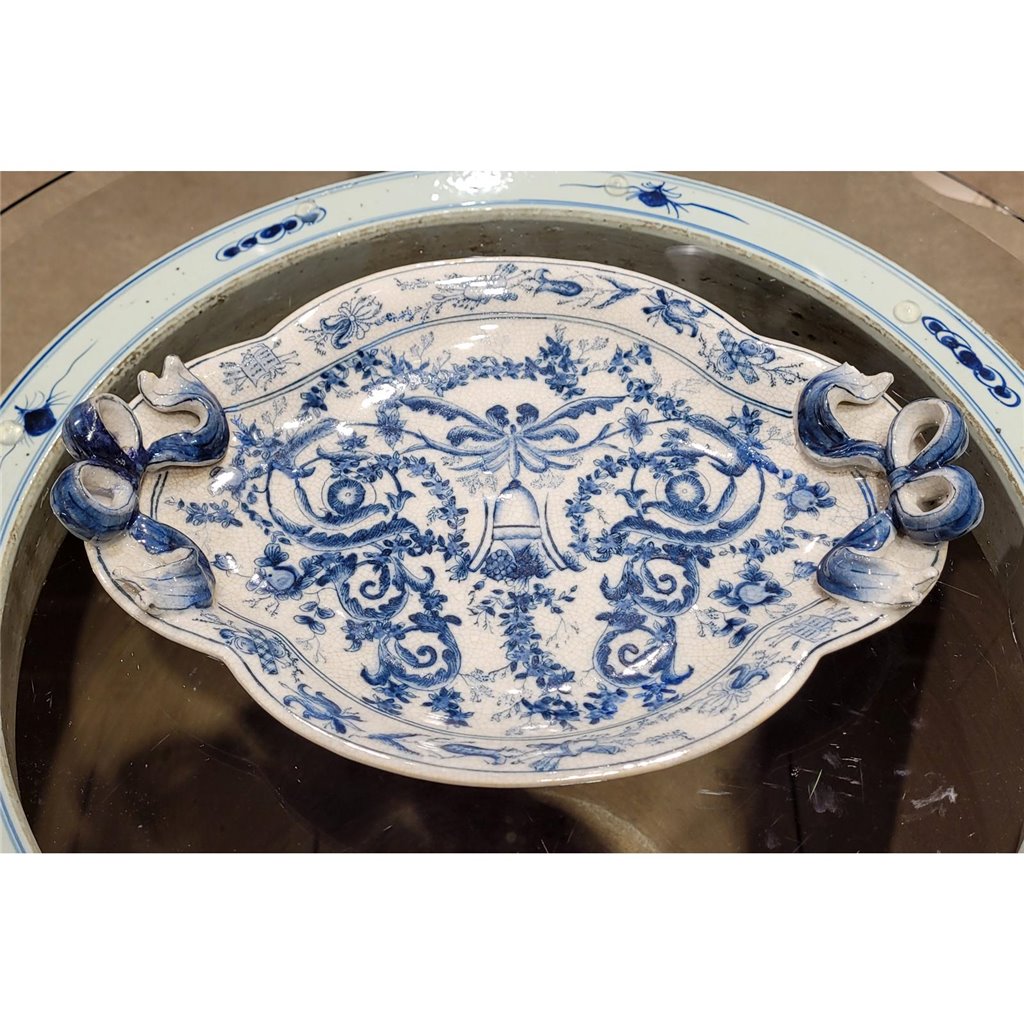 Danny's Fine Porcelain Platter- Azure Casey