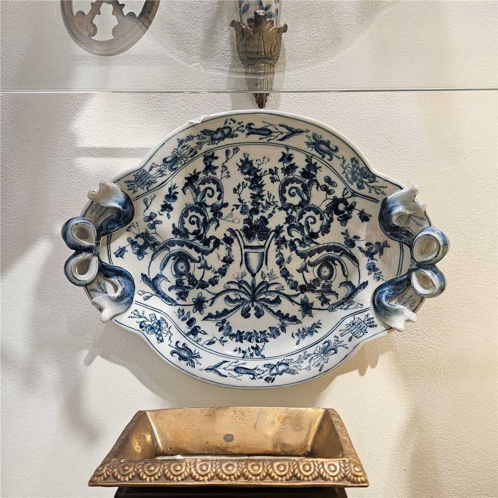 Danny's Fine Porcelain Platter- Azure Casey