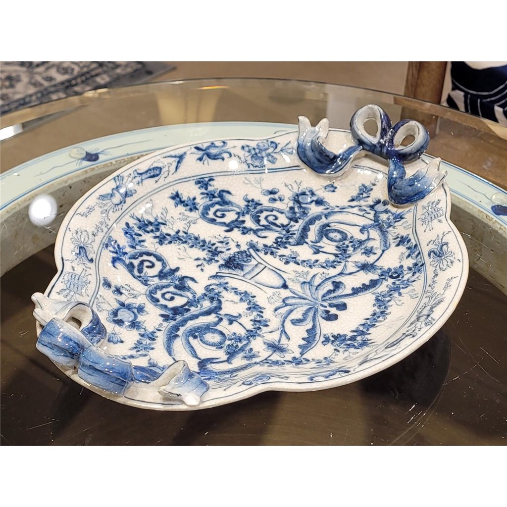 Danny's Fine Porcelain Platter- Azure Casey