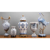 Danny's Fine Porcelain Porcelain Vase - Blue & White Filigree(predrilled Hole)