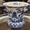 Danny's Fine Porcelain Porcelain Planter- Blue Willow