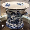 Danny's Fine Porcelain Porcelain Planter- Blue Willow