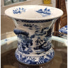 Danny's Fine Porcelain Porcelain Planter- Blue Willow