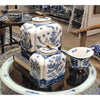 Danny's Fine Porcelain Box with Dragonfly Top - Blue & White