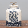 Danny's Fine Porcelain Box with Dragonfly Top - Blue & White
